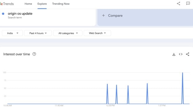 原始操作系统更新