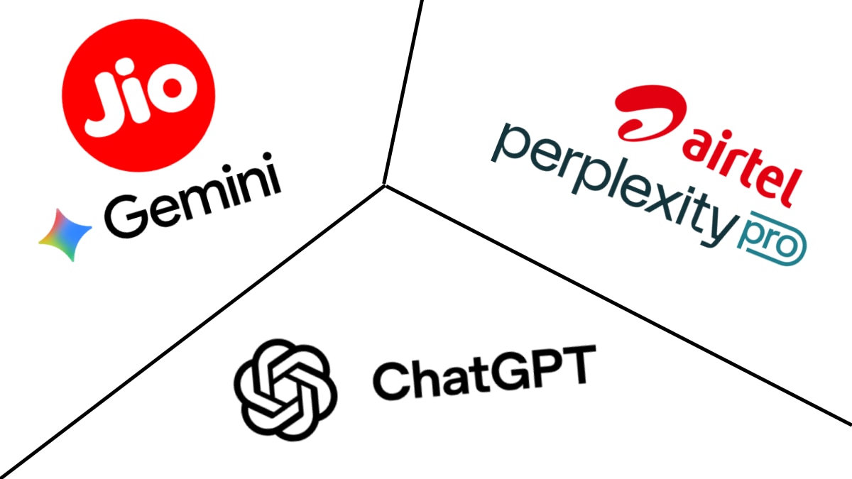 jio gemini vs airtel vs chatgpt