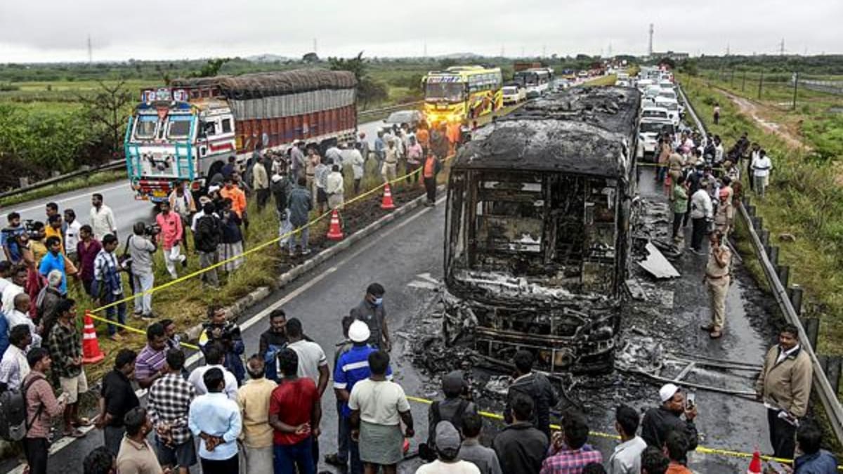Kurnool bus fire: The investigation into the tragic Kurnool bus fire incident has revealed how the fire intensified and killed at least 20 people.