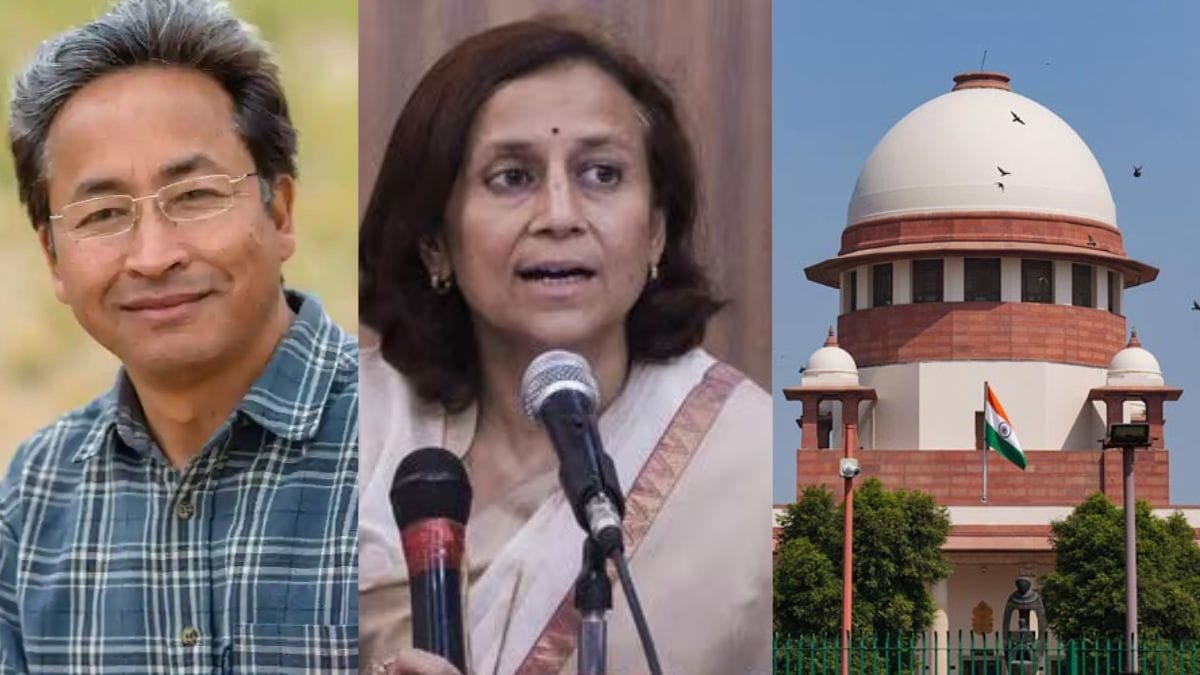 In her plea filed through senior lawyer Vivek Tankha and lawyer Sarvam Ritam Khare, Angmo has also questioned the decision to invoke the NSA against Wangchuk, which allows detention without a trial for up to 12 months.