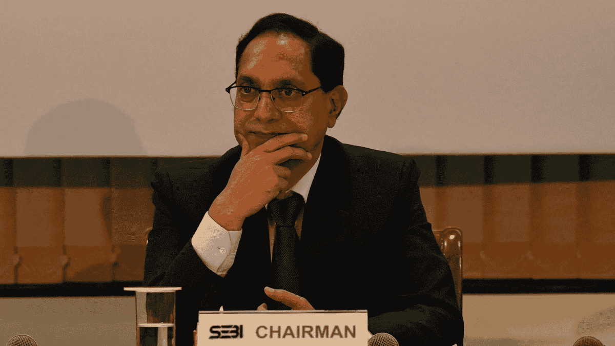 Tuhin Kanta Pandey is a retired IAS officer who serves as the 11th and current Chairperson of the Securities and Exchange Board of India. (Image Source: Reuters)