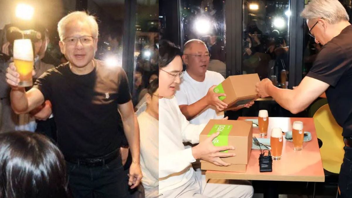 ‘Dinner bills are on me tonight,’ Nvidia CEO Jensen Huang treats Samsung, Hyundai CEOs to Korean fried chicken, buys food for crowd