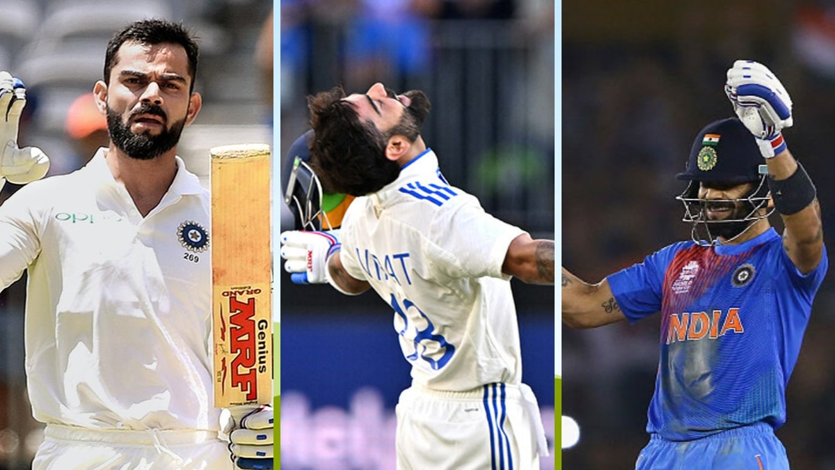 Virat Kohli has scored 12 international centuries in Australia; the most by any visiting batter.