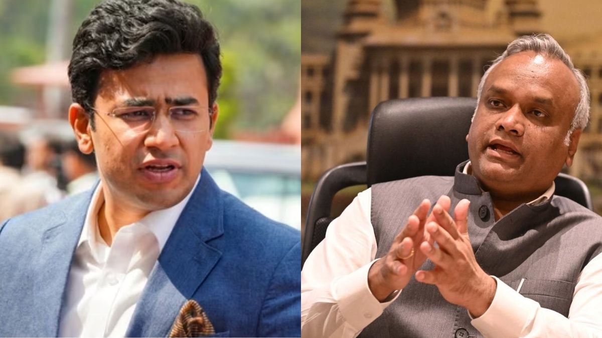 karnataka, rss, rashtiya swayamsevak sangh, siddaramaiah, tejasvi surya, priyank kharge, rss event, karnataka rss, bjp