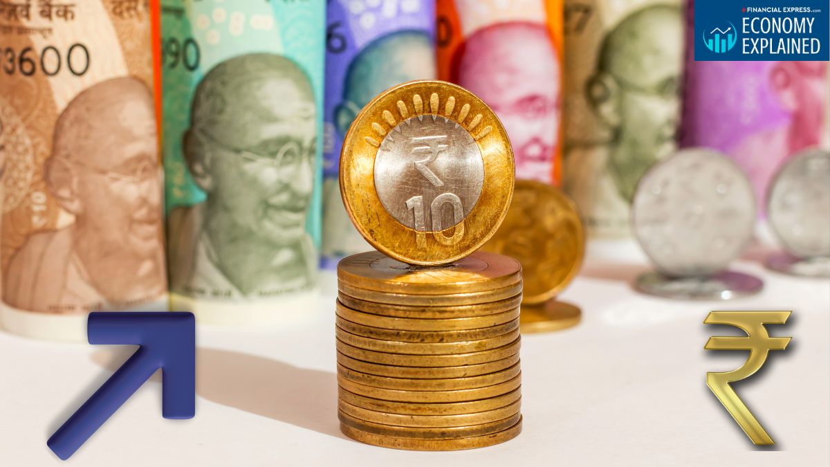 India's rupee slide: Why strong fundamentals are losing to capital outflows and global headwinds. (Image Source: Canva)