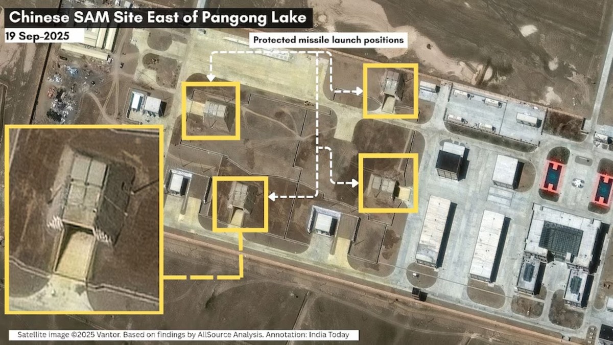 China expands Air-defence facility near Pankgong Lake, satellite imagery reveals: Report