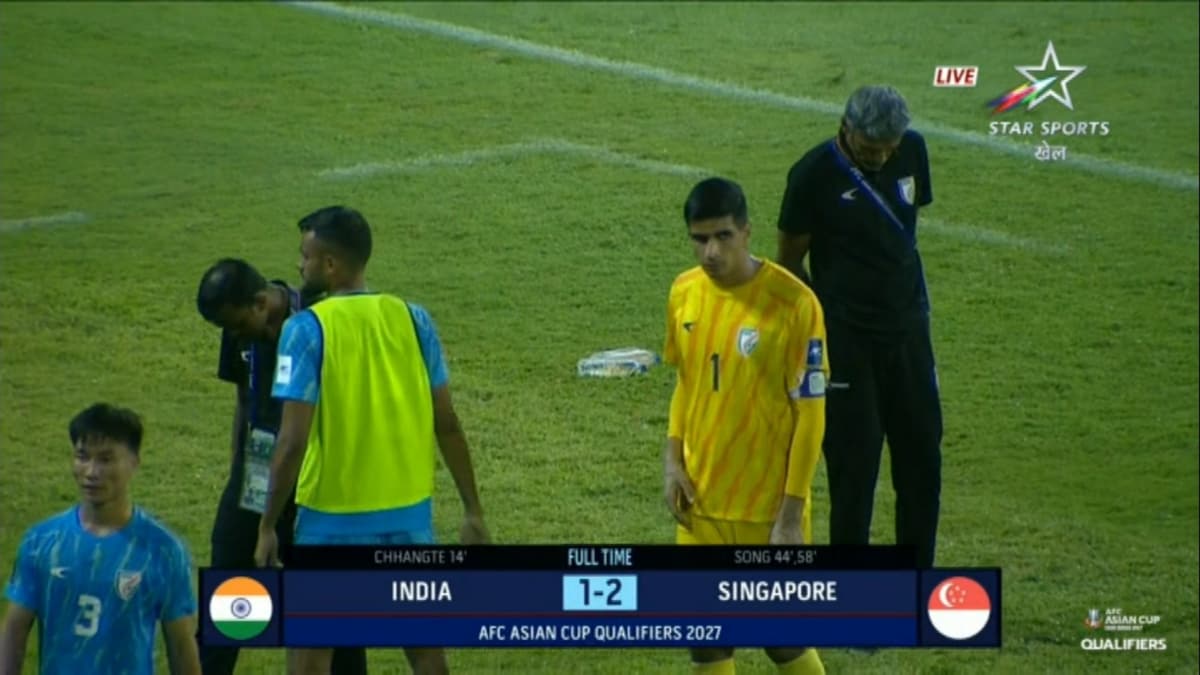 India vs Singapore, AFC Asian Cup 2027
