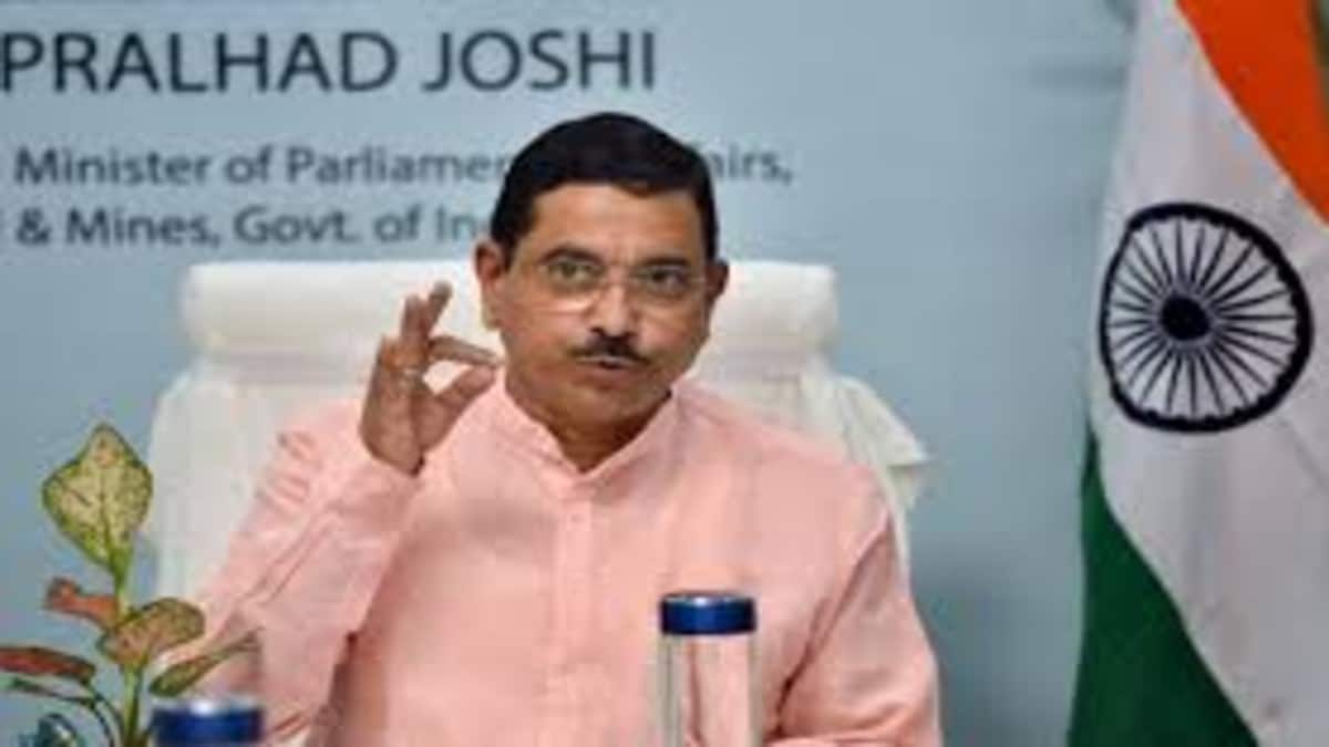 Pralhad Venkatesh Joshi is the Minister of Consumer Affairs, Food and Public Distribution and the Minister of New and Renewable Energy. (Image Source: PTI)