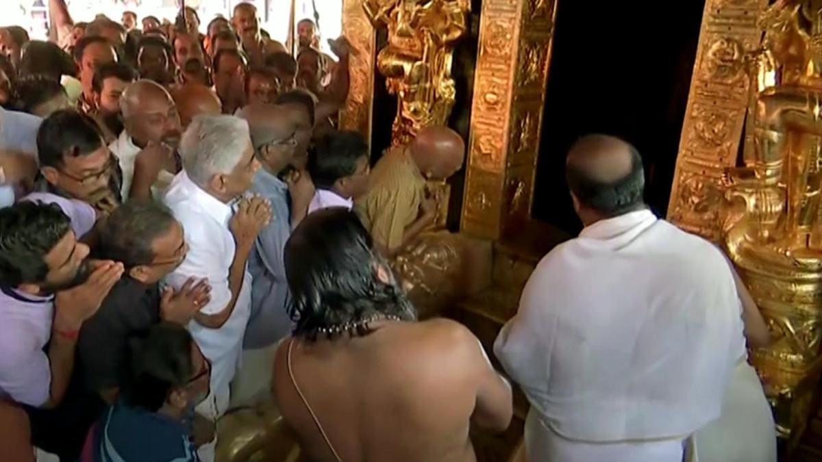 Sabarimala gold misappropriation case, Sabarimala temple gold theft, Unnikrishnan Potty arrest, Travancore Devaswom Board scandal, Sabarimala gold plating controversy, Kerala High Court SIT probe, Sabarimala temple investigation, missing gold from Sabarimala idols, Sabarimala Dwarapalaka idols gold theft, TDB corruption case, Kerala temple gold scandal, Sabarimala sanctum sanctorum gold, Unnikrishnan Potty key accused, Sabarimala vigilance report, Kerala temple misappropriation, Sabarimala gold-plating fraud, Travancore Devaswom Board officials case, Kerala High Court directions Sabarimala, Sabarimala temple theft investigation, Sabarimala gold scandal 2025