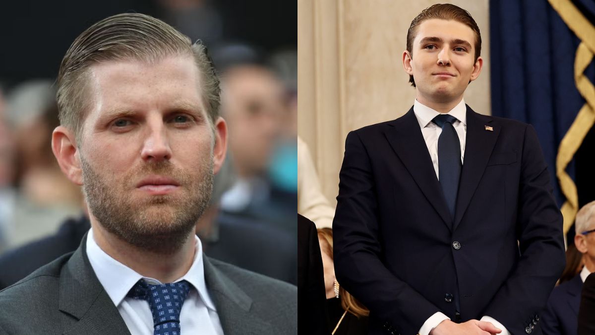 ‘He is vicious as hell,’ Eric Trump speaks about one thing that he is jealous of younger brother Barron Trump