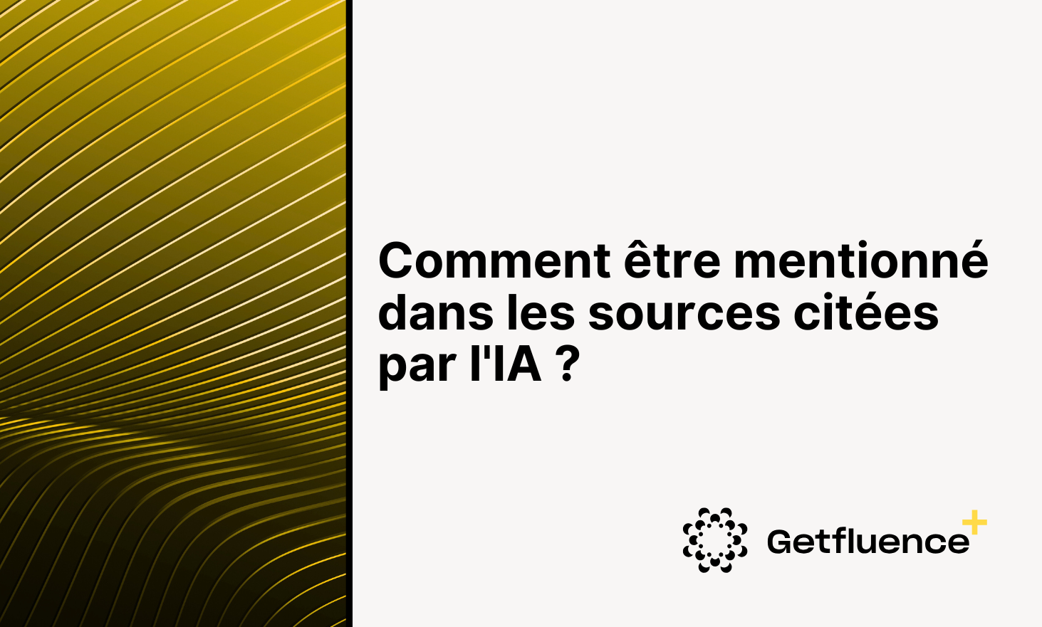 如何在AI引用的消息来源中提及？ SEO Summit上GetFluence的格式组合，提及，反向链接解密