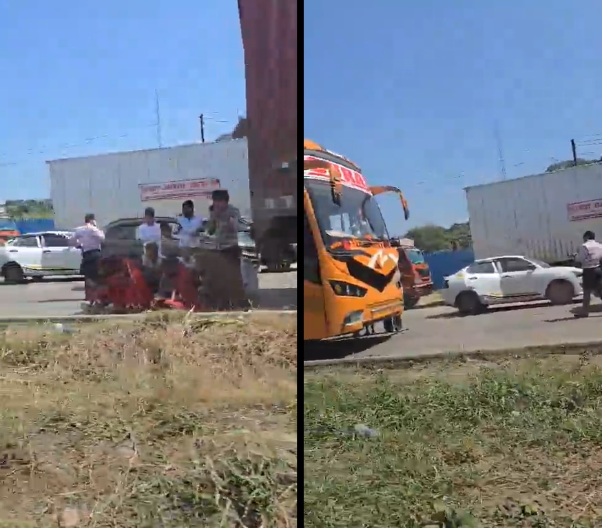 Massive traffic jam along Mumbai-Ahmedabad National Highway leaves hundreds including school children stranded overnight