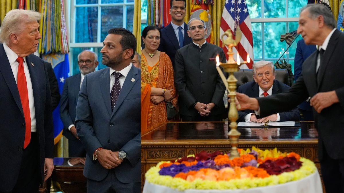 Trump Indian AMerican Diwali