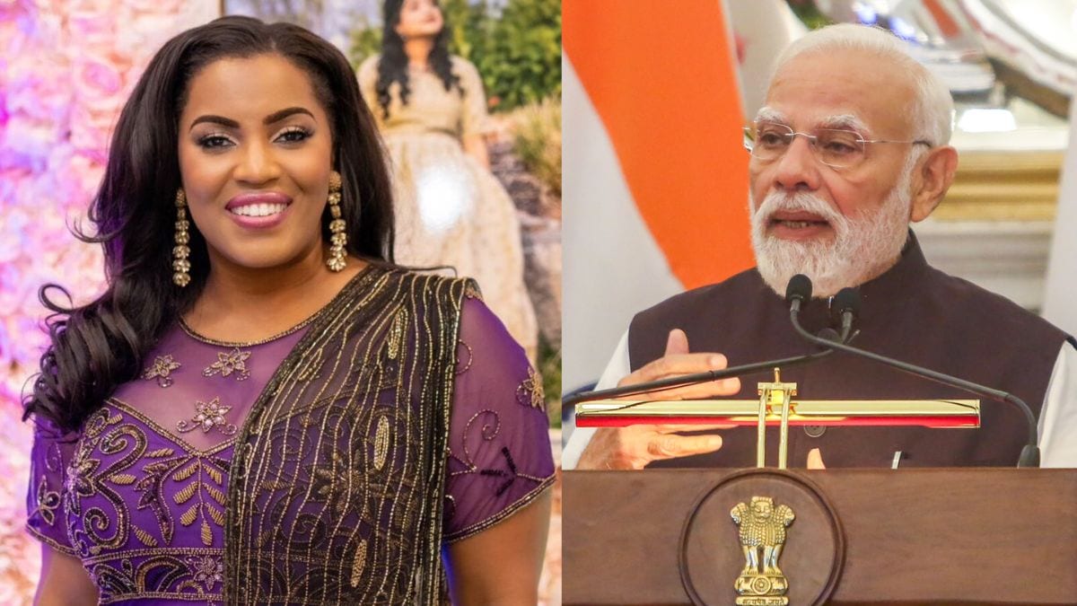 Mary Millben who slammed Rahul Gandhi, once touched PM Modi’s feet and backed operation sindoor