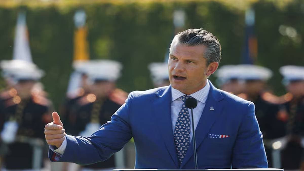 Pete Hegseth, US Secretary of War, was returning from his visit to Brussels when the plane suffered a crack in windscreen and made an “unscheduled landing” in the United Kingdom.