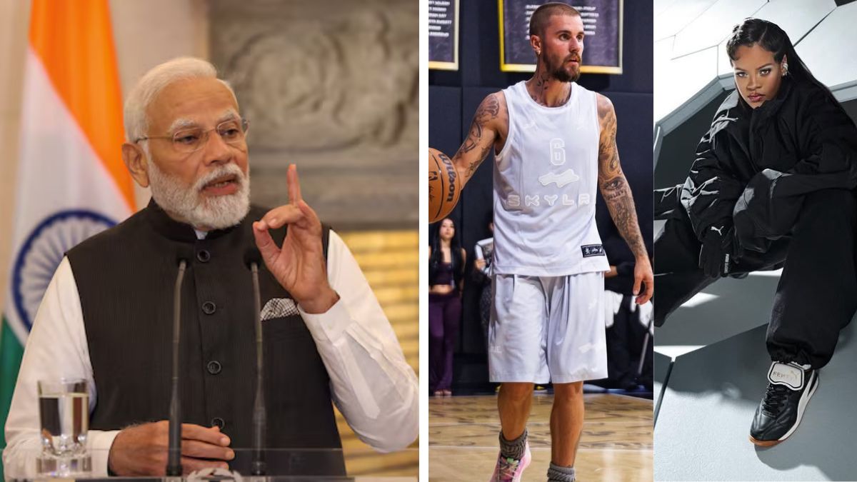 Prime Minister Narendra Modi has become the 5th most followed account on X beating both Rihanna and Justin Bieber. (Image source: Reuters, Instagram)
