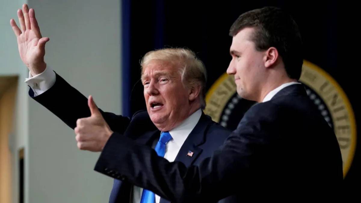 US visa revoked, Charlie Kirk medal of freedom