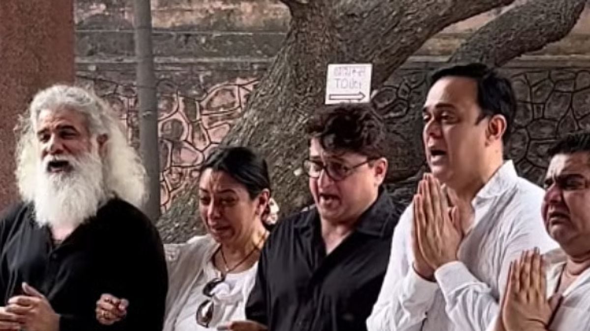 Satish Shah funeral: Sarabhai Vs Sarabhai cast breaks down, friends and colleagues pay last respects