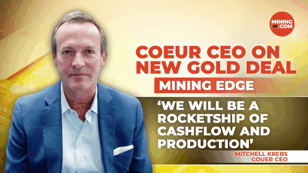 Coeur 首席执行官表示，在 70 亿美元的新黄金交易之后，增长“已经发生”