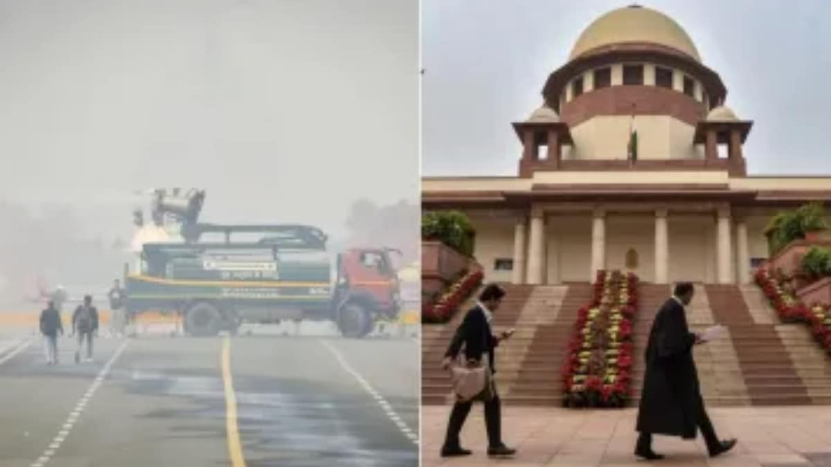 The Supreme Court on Thursday highlighted the alarming air quality in Delhi, describing the situation as “very serious” and urging lawyers to attend hearings virtually instead of appearing in person.