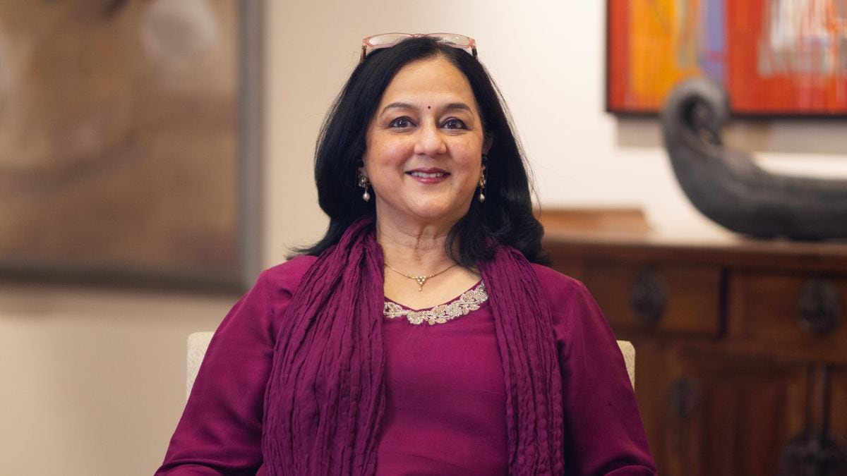 Billionaire Rohini Nilekani has emerged as the most generous woman in India according to the EdelGive Hurun India Philanthropy List 2025. (Image source: courtesy of Rohini Nilekani Philanthropies)