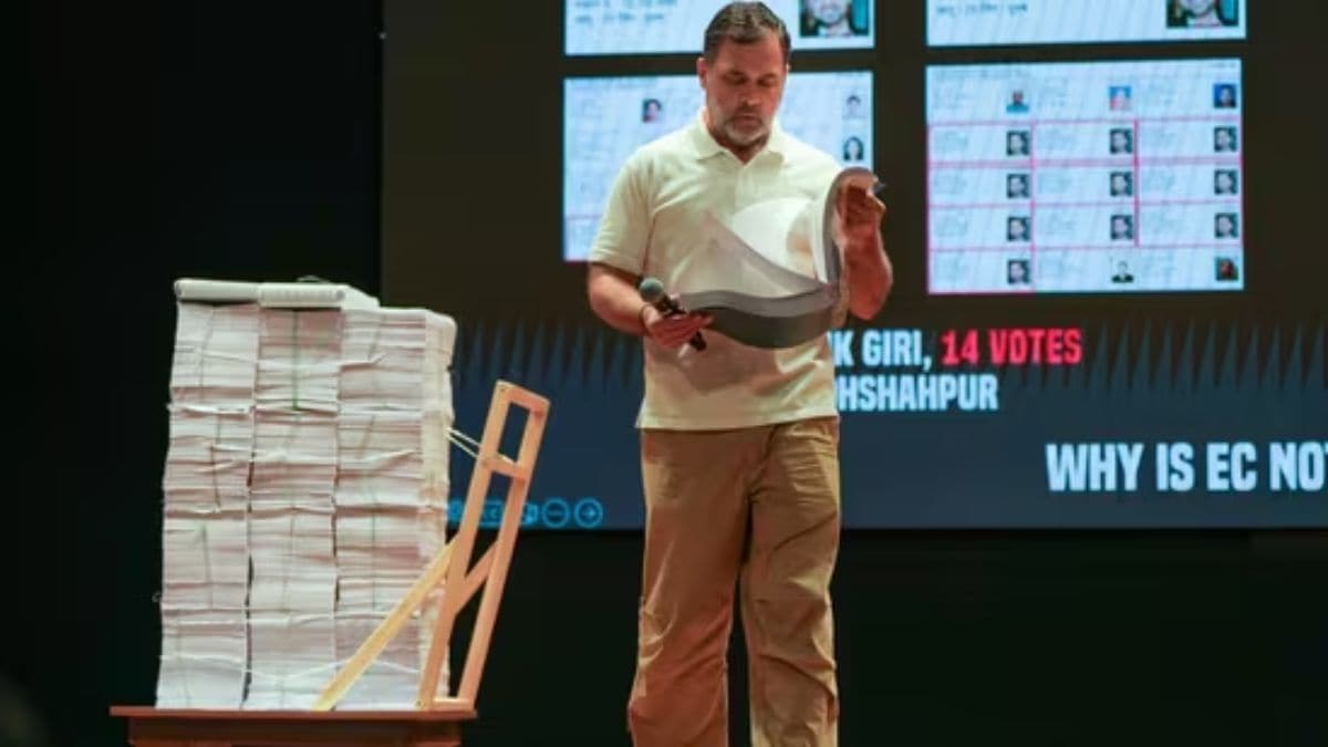 Previously, Gandhi had also claimed that the 2023 Madhya Pradesh Assembly elections were also "manipulated".