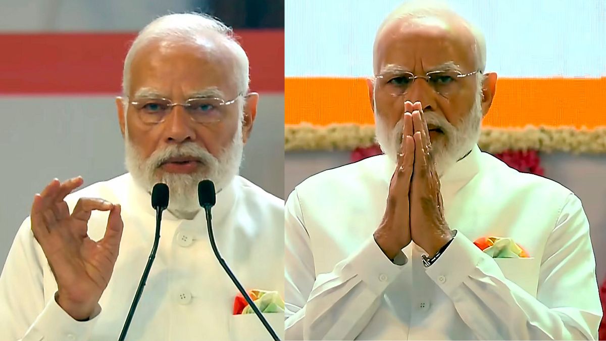 In pictures: PM Modi shares glimpses of spectacular Dev Deepawali celebrations in Varanasi