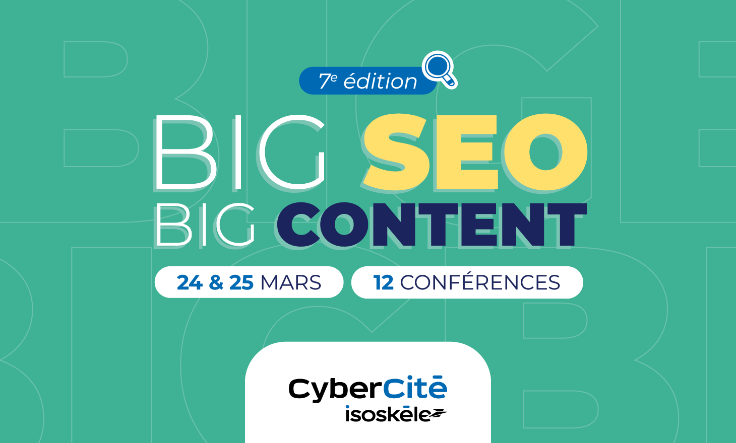 🗓️BIG SEO 7活动：破译SEO、GEO和内容营销新规则